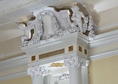 Logenhaus Provinzialloge Niedersachsen Hamburg historisches Detail