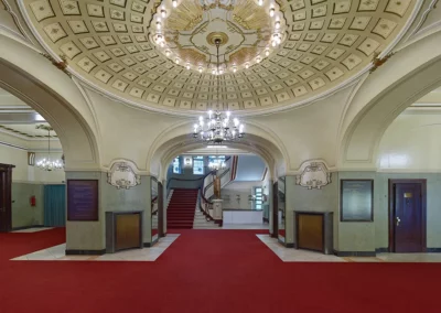 Großes Foyer Logenhaus Provinzialloge Niedersachsen Hamburg